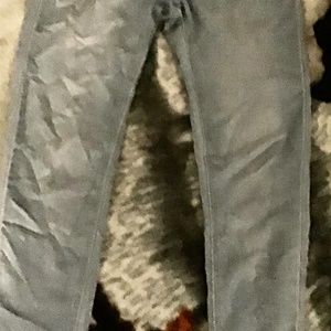 It’s a pair of faded jeans.